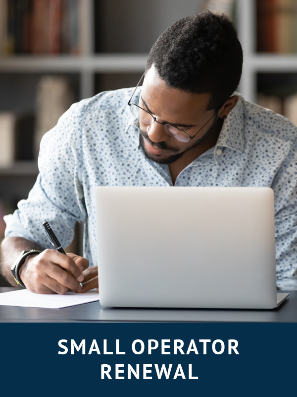 Small Operator Renewal